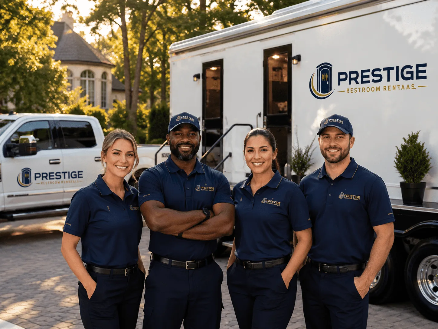 Trusted Luxury Portable Restrooms company in Milton, LA